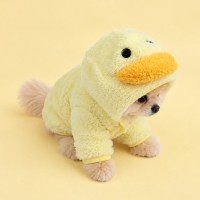 그루밍독 강아지옷 뽀송오리 후리스 자켓 S-2XL, 2 colors