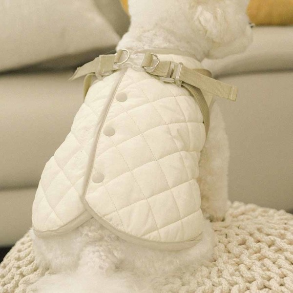 엠앤키퍼 퀼팅 하네스 패딩