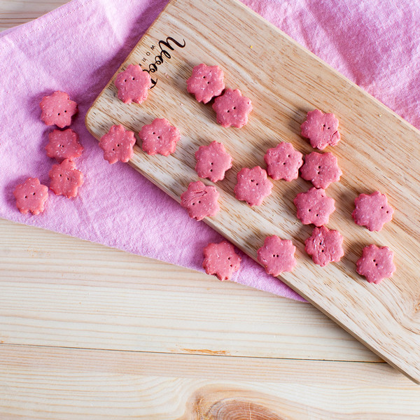 페오펫몰,벚꽃딸기쿠키 50g