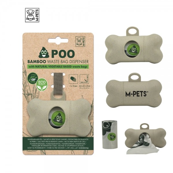 페오펫몰,엠펫츠 생분해 강아지 배변통 배변봉투 반려견 애견풉백 똥츄 산책필수품 똥주머니