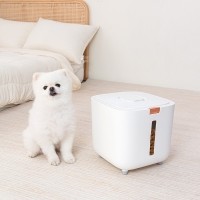 [행복특가] 레토 원터치 밀폐 강아지 고양이 사료통 10KG 사료보관통 LAC-R03