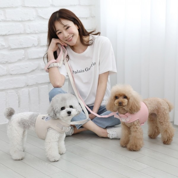 페오펫몰,[리토가토] [주문일로 7일 소요] 러비 캐릭터 커스텀 하네스 (컴퓨터 자수)