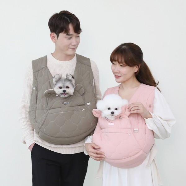 페오펫몰,[리토가토] 보들리 코지 강아지 슬링백 앞가방 시즌_3