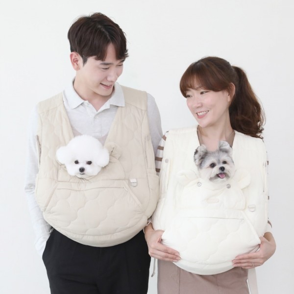 페오펫몰,[리토가토] 보들리 코지 강아지 슬링백 앞가방 시즌_3