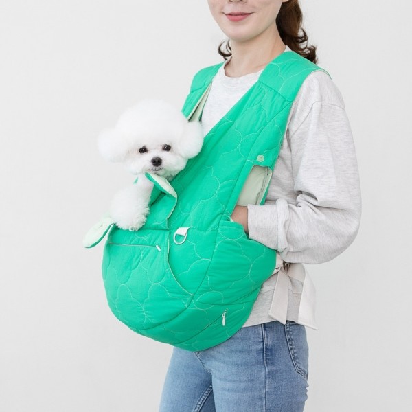 페오펫몰,[리토가토] 보들리 코지 강아지 슬링백 앞가방 시즌_3