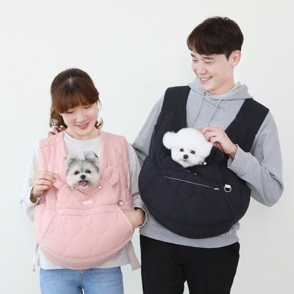 페오펫몰,[리토가토] 보들리 코지 강아지 슬링백 앞가방 시즌_3