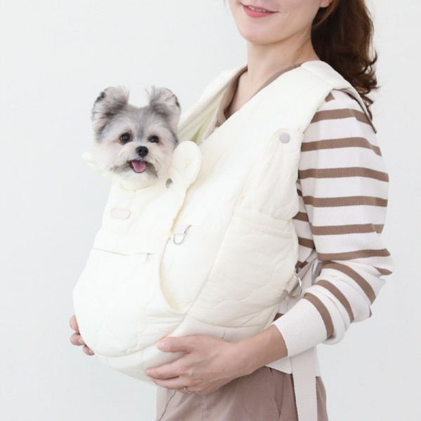 페오펫몰,[리토가토] 보들리 코지 강아지 슬링백 앞가방 시즌_3