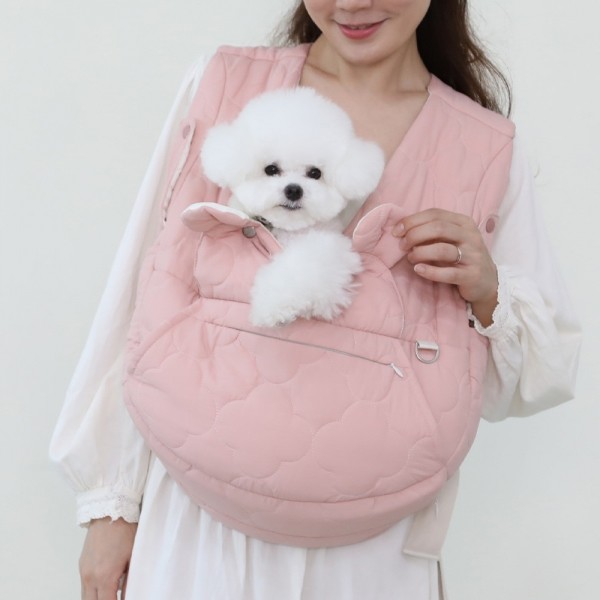 페오펫몰,[리토가토] 보들리 코지 강아지 슬링백 앞가방 시즌_3