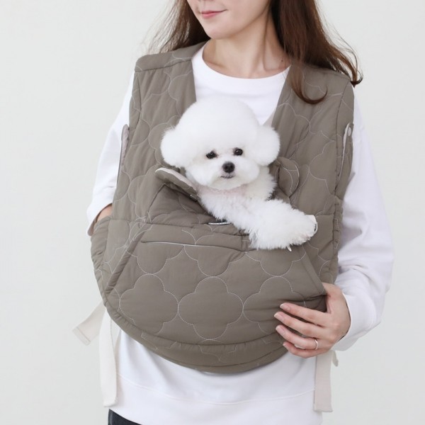 페오펫몰,[리토가토] 보들리 코지 강아지 슬링백 앞가방 시즌_3