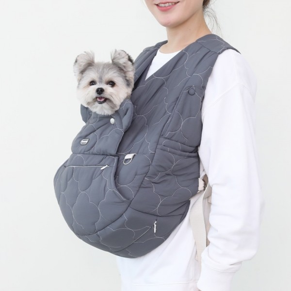 페오펫몰,[리토가토] 보들리 코지 강아지 슬링백 앞가방 시즌_3