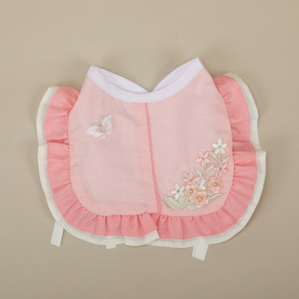 페오펫몰,[리토가토] 꽃나래 케이프 한복배자 - 분홍