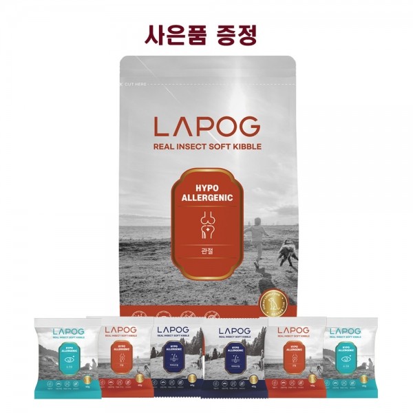 페오펫몰,[IMI] 라포그 리얼 인섹트 소프트키블 눈건강 1kg+80g추가 (아이케어)