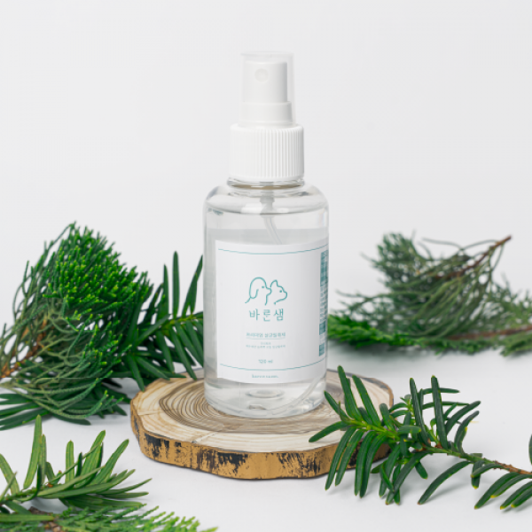 바론샘 프리미엄 페브릭 강아지 고양이 살균 탈취제 120ml