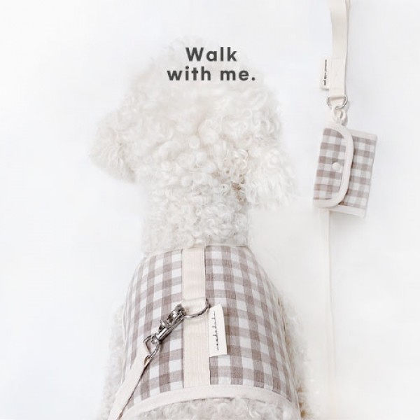 페오펫몰,[우다다다] Walk with me AIR harness. 코튼에어하네스