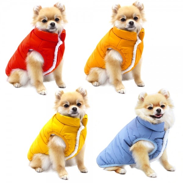 페오펫몰,도기패딩 베스트 강아지패딩 (4color)