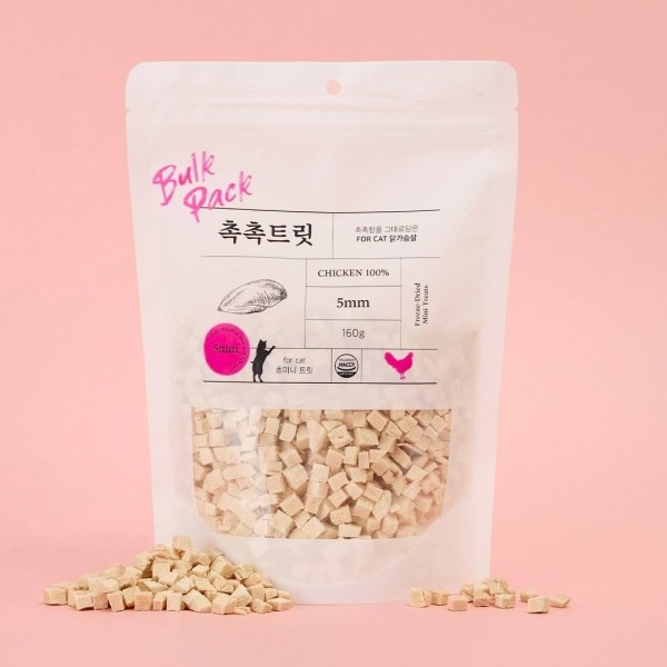페오펫몰,[페슬러] 촉촉트릿 for cat 초미니트릿 닭가슴살 160g
