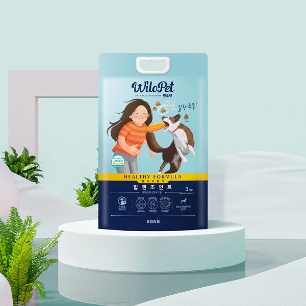 페오펫몰,윌로펫 헬시포뮬러 힙앤조인트 강아지 소프트사료 (1.2kg/3kg)