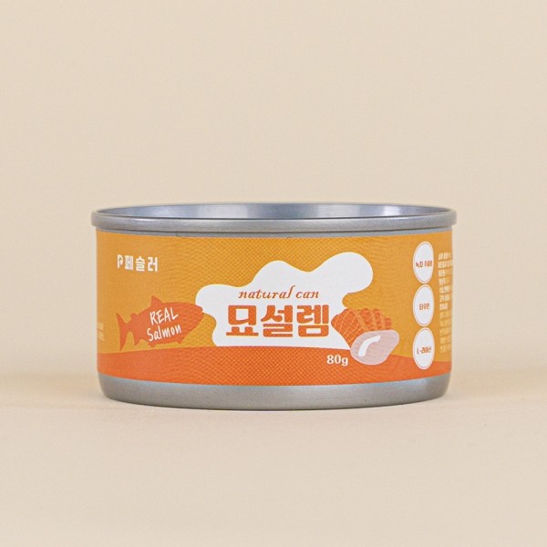 페오펫몰,[페슬러] 묘설렘 내추럴 캔 80g (3가지 맛)