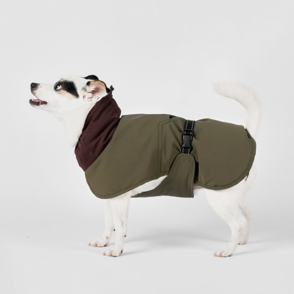 페오펫몰,페슬러 강아지 발열 히트패딩 카키