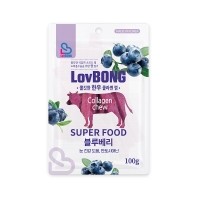 쫄깃한 한우 콜라겐 말랑껌 블루베리 100g