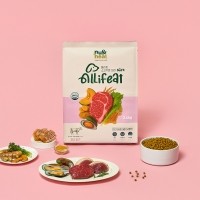 뉴앤힐 올리핏 소고기와 오리 강아지 소프트사료 2.4kg