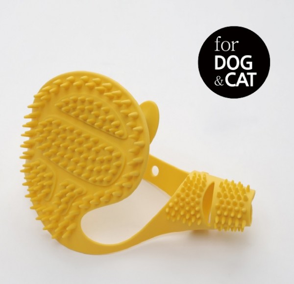 페오펫몰,몬도미오펫 그루밍 마사지장갑 더콤마V2 (고양이빗 강아지브러시 죽은털제거)