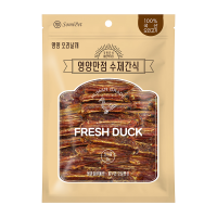 영양만점 강아지 수제간식 영양 오리날개 400g