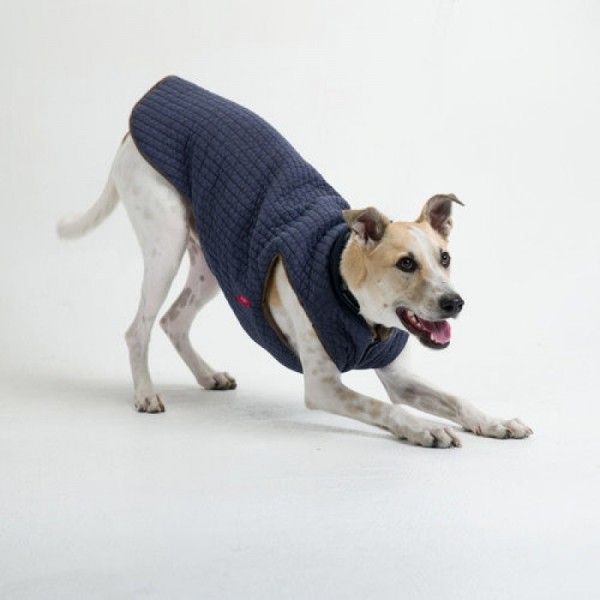 페오펫몰,러브핫핏 누빔 벨보아 패딩 베스트