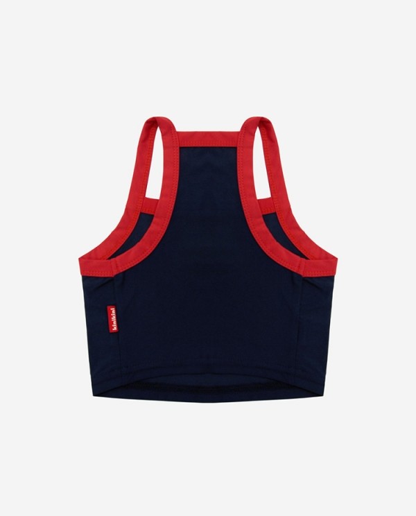 페오펫몰,[댕냥데이특가] 오리지널 시그니처 크롭탑 (네이비)