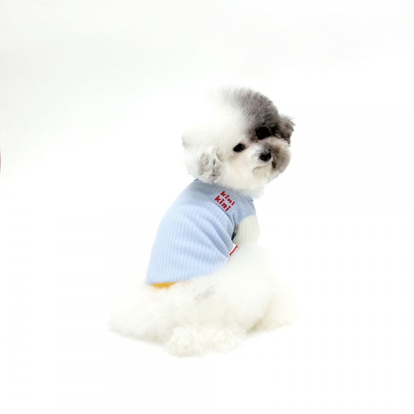 페오펫몰,[무럭무럭특가]COTTON CANDY TSHIRT-BLUE(반팔티)