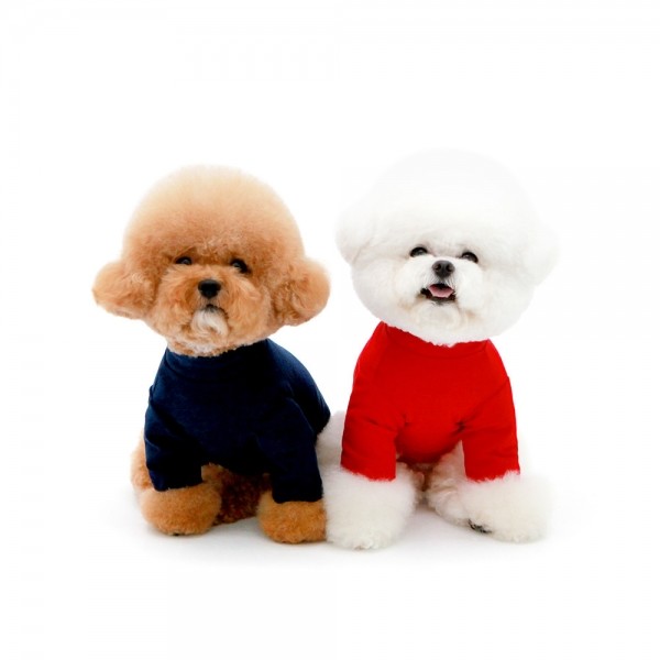 페오펫몰,KINI AEROWARM TSHIRT-RED(에어로히트텍)