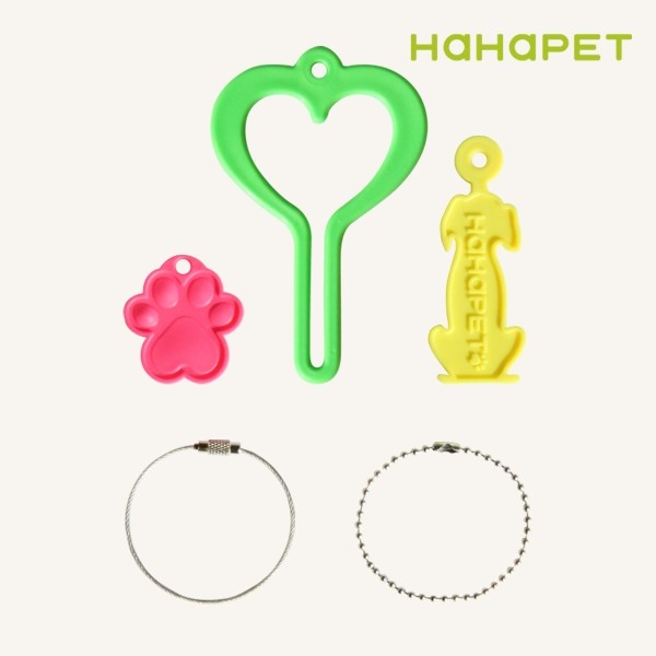 페오펫몰,하하펫 배변 봉투걸이 와이어 풉키링 랜덤