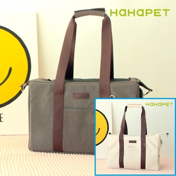 하하펫 기내가능 강아지이동가방 코지백 2colors