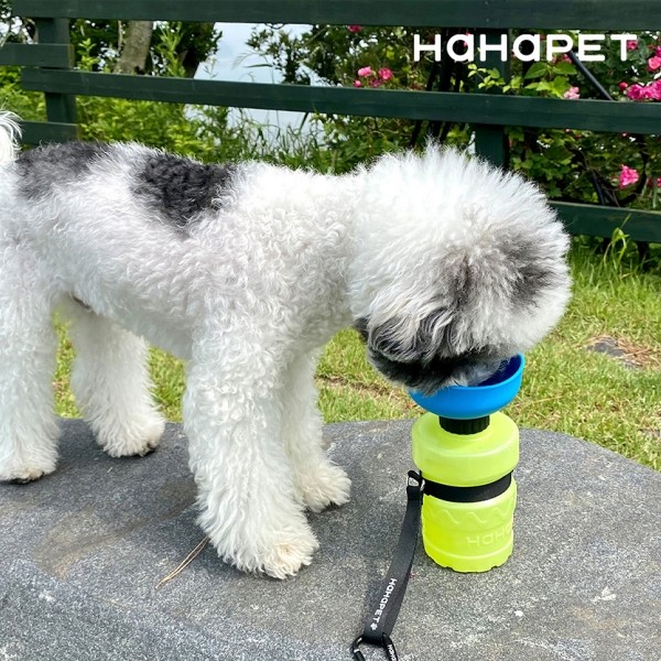 페오펫몰,하하펫 실리콘 강아지물통 산책물통