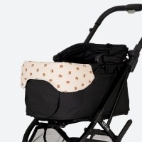 로띠에 강아지 유모차 범퍼가드 가드핏 곰땡베이지