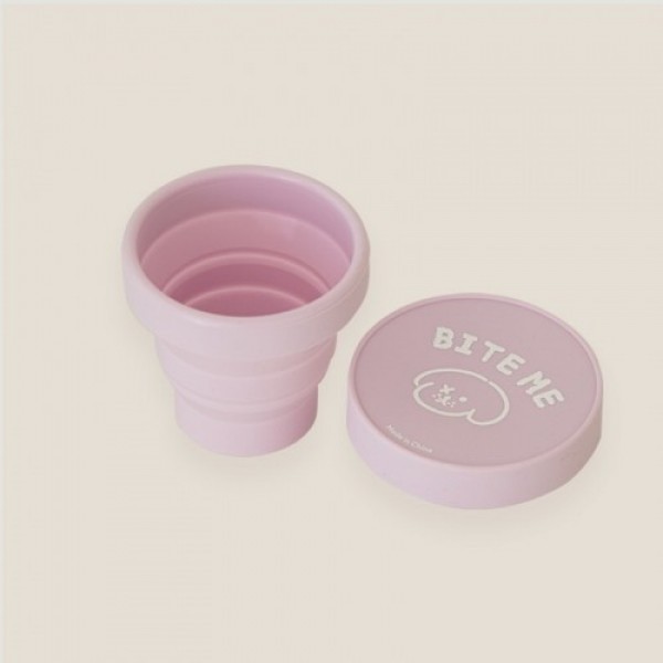 페오펫몰,[바잇미] 접이식 실리콘 휴대용 물컵 파스텔 4칼라 [최저가]