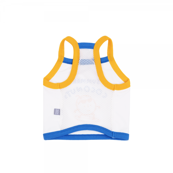 페오펫몰,썸머 코코넛즈 안티버그 쿨링 탑 - 옐로우&블루