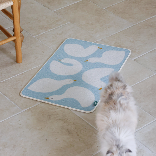 페오펫몰,피도테일 아트 포스터 스크래쳐 매트 (오리 친구들)