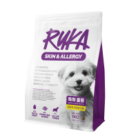 루카 스킨 앤 알러지 가수분해 연어 눈물 강아지사료 1kg