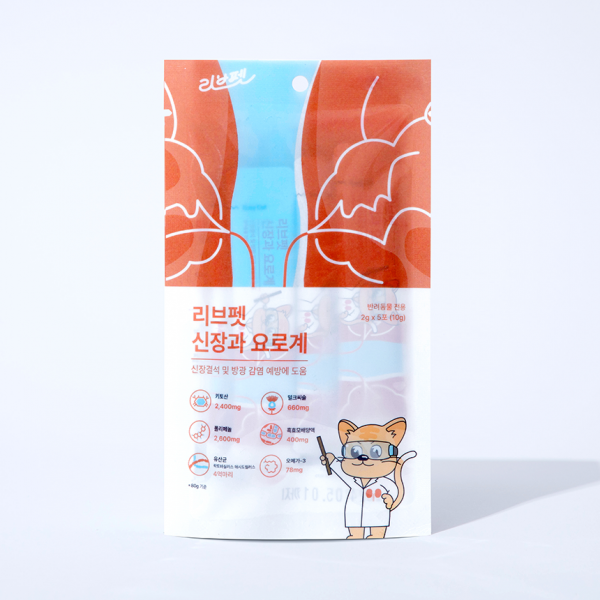 페오펫몰,리브펫 신장과 요로계 신장영양제 샘플러 5p 10g