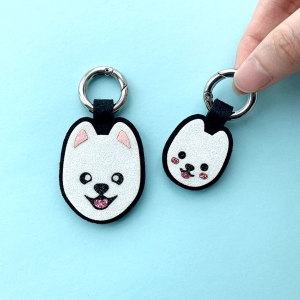 페오펫몰,강아지얼굴 인식표