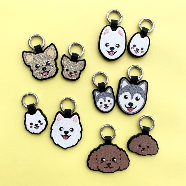 페오펫몰,강아지얼굴 인식표