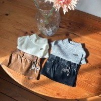 해피댕댕 레더원피스 / 강아지 니트 레자 원피스 S-2XL