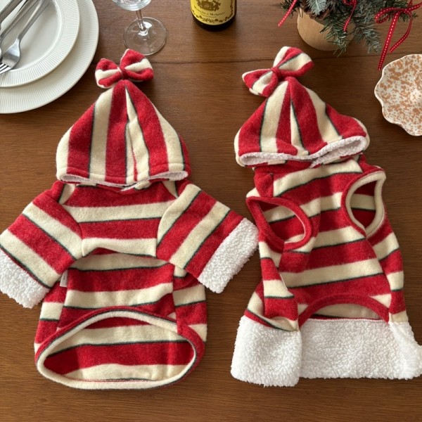 [해피댕댕] 후드크리스마스 나시&맨투맨 / 강아지 크리스마스 S-2XL