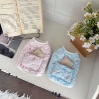 [해피댕댕] 토끼핫팩패딩 / 3초컷 입기쉬운 강아지 겨울옷 S-2XL