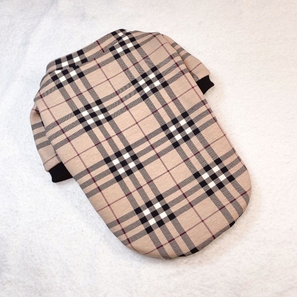 페오펫몰,[감사특가]체크안기모 스판티셔츠,강아지옷,스웻셔츠,애견옷,퍼스카프,채크리본