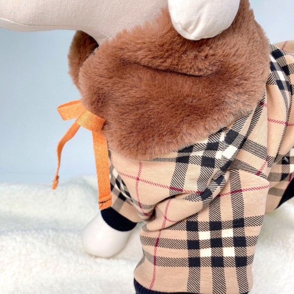 페오펫몰,[감사특가]체크안기모 스판티셔츠,강아지옷,스웻셔츠,애견옷,퍼스카프,채크리본