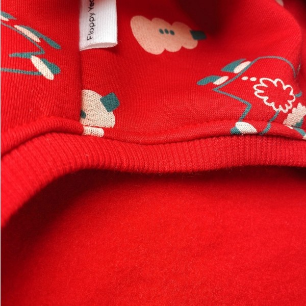 페오펫몰,플로피이얼스,크리스마스 강아지 스웻셔츠,레드 애견티셔츠