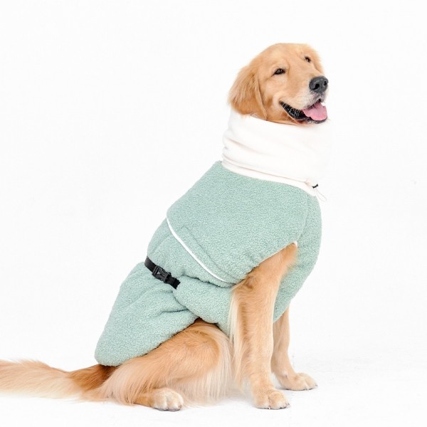 페오펫몰,하이넥 터틀 부클 발열 패딩(민트)