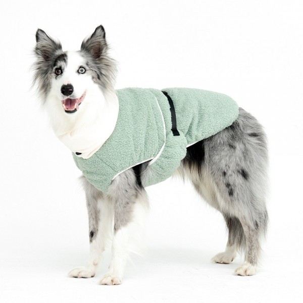 페오펫몰,하이넥 터틀 부클 발열 패딩(민트)